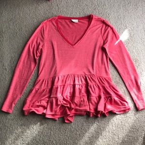 Deletta Peplum Top Anthropologie